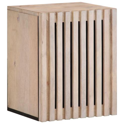 vidaXL Badkamerwandkast 38x34x48 cm massief mangohout, Huis en Inrichting, Badkamer | Badkamermeubels, Nieuw, Verzenden