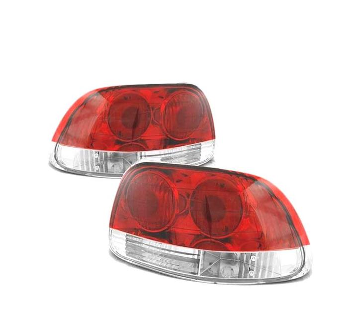Feux Arrière Pour Honda Crx Led Sol 92-97 Style Lexus Rouge, Auto-onderdelen, Verlichting, Verzenden