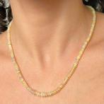 Collier en opale éthiopienne naturelle, rondelle lisse à, Verzamelen
