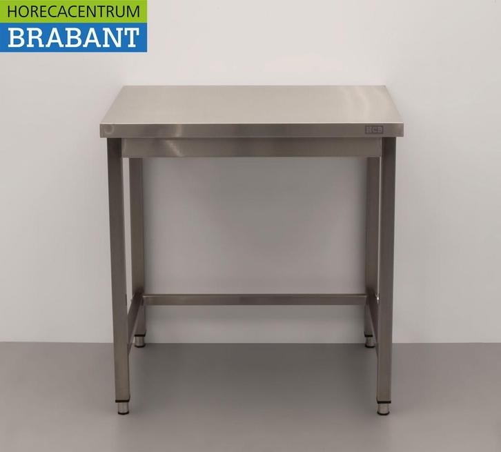 HCB RVS Werktafel Tafel Basic-line 80 x 60 x 85 cm Horeca, Articles professionnels, Horeca | Mobilier & Aménagement, Enlèvement ou Envoi