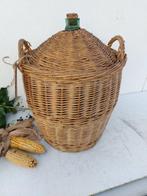 Wijnaccessoire - Glas - dame-jeanne rieten mand