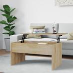 vidaXL Table basse chêne sonoma 80x50,5x41,5 cm bois, Verzenden, Neuf