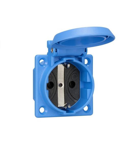 ABL 2P+RA Prise Machine IP54 50x50mm Bleu In-Built -, Doe-het-zelf en Bouw, Elektriciteit en Kabels, Verzenden