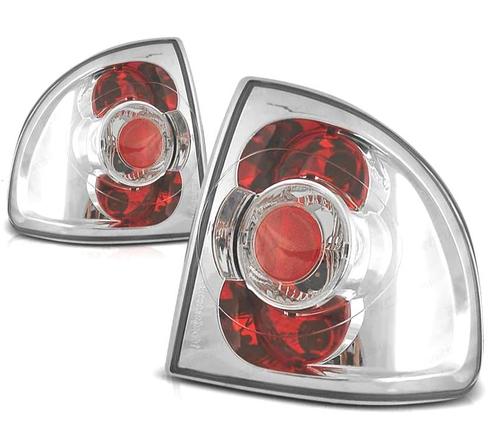 FEUX ARRIÈRE POUR OPEL ASTRA F 94-98 FOND CHROMÉ, Auto-onderdelen, Verlichting, Verzenden