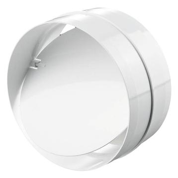 Kunststof terugslagklep (vlinderklep) - aansluitmaat Ø 125mm, Verzenden