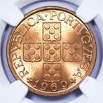 Portugal. Republic. 1 Escudo 1969 - NGC - MS 64  (Zonder, Timbres & Monnaies, Monnaies | Europe | Monnaies non-euro