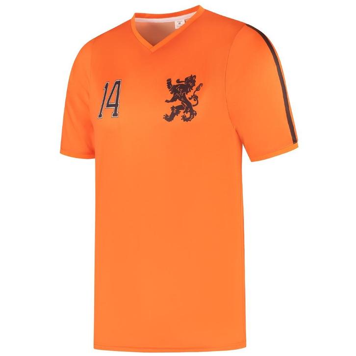 Kingdo Nederlands Elftal Voetbalshirt - Nummer 14 - WK 1974, Sport en Fitness, Voetbal, Bal, Nieuw, Verzenden