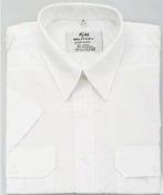 Piloot shirt/ overhemd  Wit (Overhemden, Kleding), Nieuw, Verzenden