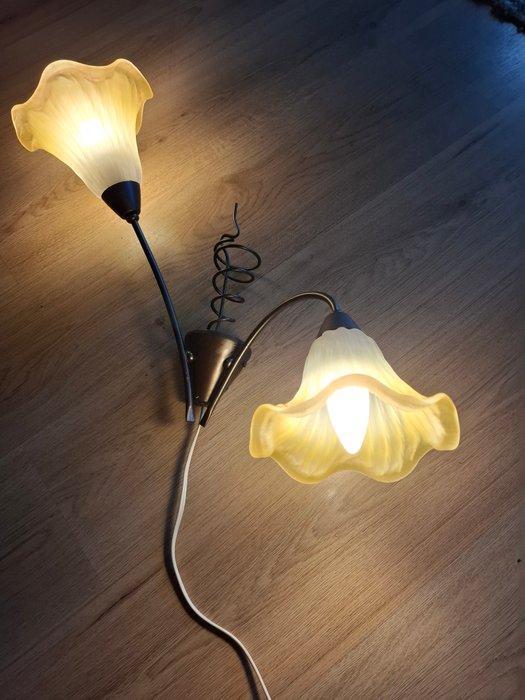 Wandlamp - Glas, Antiek en Kunst, Curiosa en Brocante