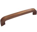 Greep Gotenburg Walnoot gelakt 160 mm, Doe-het-zelf en Bouw, Nieuw, Overige materialen, Klink of Kruk