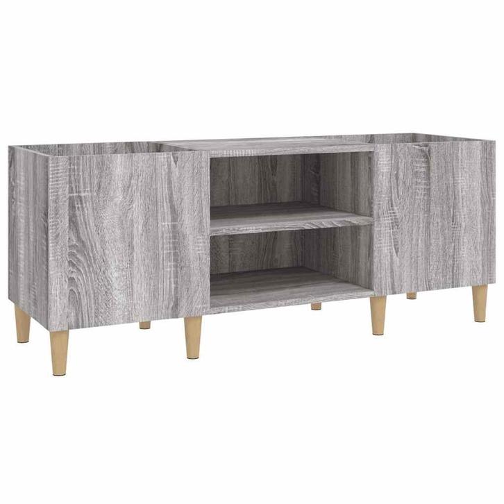 Platenkast Grijs | OP = OP | Multifunctioneel Meubel, Huis en Inrichting, Kasten |Televisiemeubels, 25 tot 50 cm, Nieuw, Overige houtsoorten