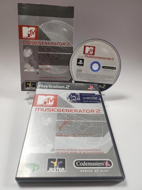MTV Music Generator 2 Playstation 2, Consoles de jeu & Jeux vidéo, Jeux | Sony PlayStation 2, Enlèvement ou Envoi