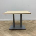 design tafel van Pedrali, (bxd) 100x80 cm, Ahorn blad -, Bureau