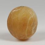 Sasanian agaat GIGANTISCHE ZEGEL met twee staande, Verzamelen