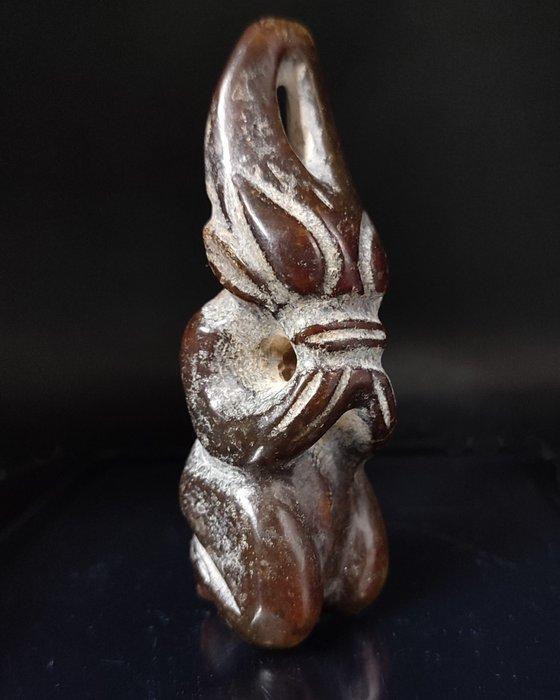 Oud sjamanistisch beeld uit het neolithicum Gratis, Verzamelen, Mineralen en Fossielen