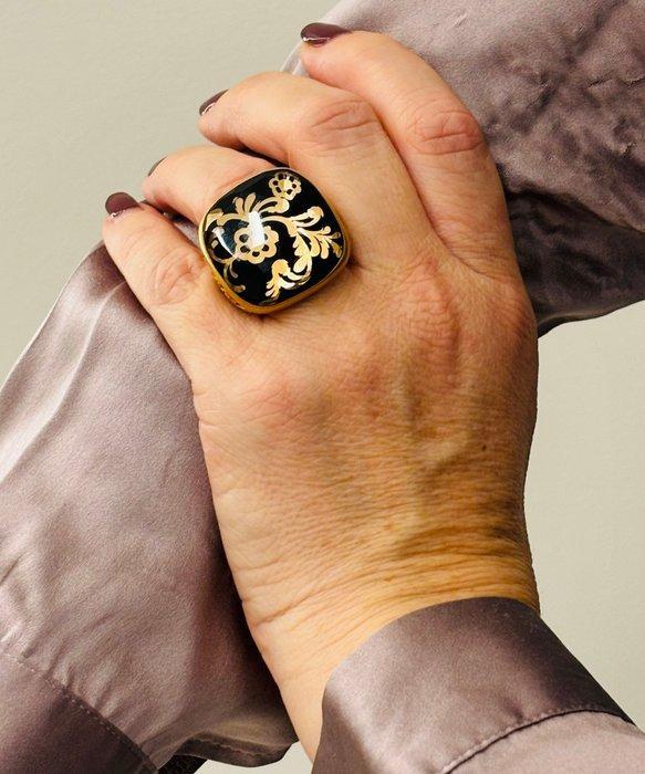 Pomellato - Bague - 18 carats Or jaune, Handtassen en Accessoires, Ringen