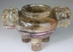 Brule Parfum Tripode - Coupe - Fluoriet Amethyst - China -