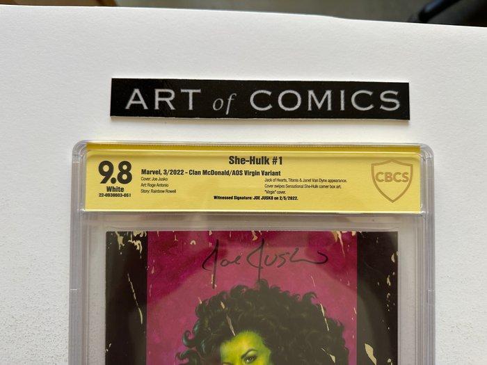 She-Hulk #1 - CMC/AOS Exclusive Virgin Variant - CBCS, Boeken, Strips | Comics