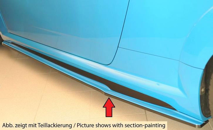 Side skirt aanzetstuk | Audi | TT S-Line / TTS / TT-RS (8S), Auto-onderdelen, Carrosserie, Nieuw, Audi, Verzenden