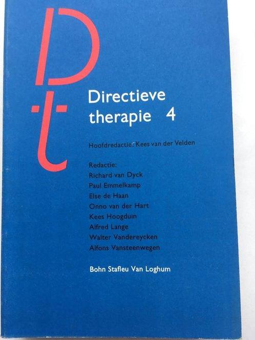 DIRECTIEVE THERAPIE DL 4 9789031313549, Livres, Psychologie, Envoi