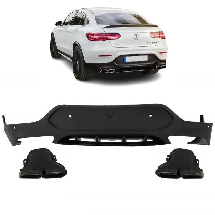 Carnamics Diffuser | Mercedes-Benz GLC-klasse Coupé© 16-19 5, Auto-onderdelen, Carrosserie, Nieuw, Verzenden