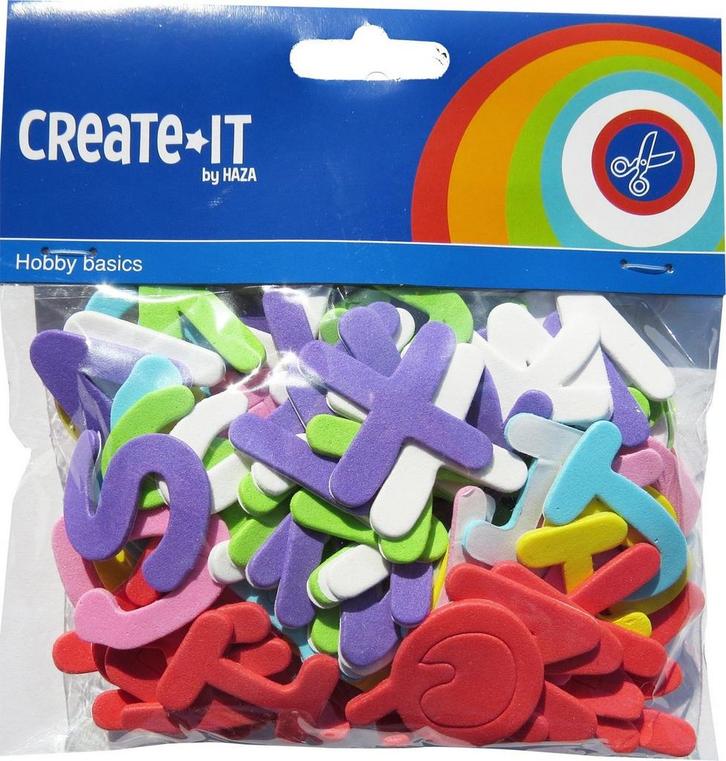 Foam Letters 104st, Hobby en Vrije tijd, Feestartikelen, Nieuw, Verzenden