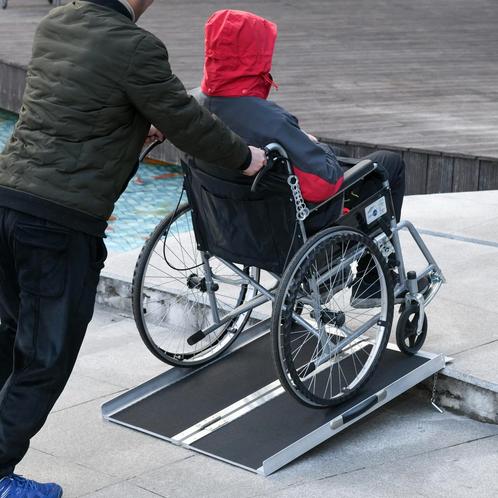 Rolstoelhelling - Opvouwbaar - Belastbaar - Zwart, Diversen, Rolstoelen, Nieuw, Ophalen of Verzenden