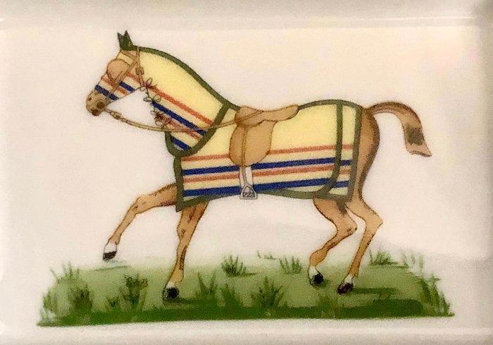 Hermès - Hermès - Asbak - vintage HERMÈS ashtray, EQUESTRIAN, Antiek en Kunst, Curiosa en Brocante