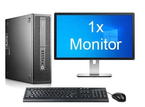 HP EliteDesk 800 G2 SFF i5 6e Gen incl. 1 Monitor + 2 jaar, Informatique & Logiciels, Ordinateurs de bureau, Enlèvement ou Envoi