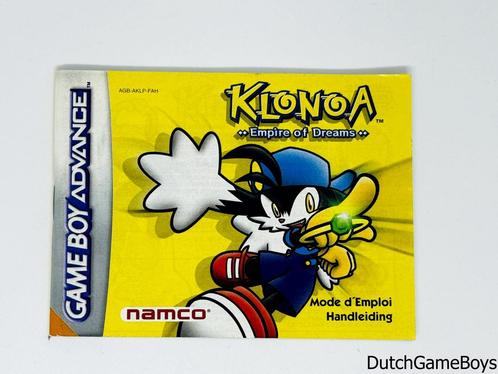 Gameboy Advance / GBA - Klonoa - Empire Of Dreams - FAH - Ma, Games en Spelcomputers, Games | Overige, Gebruikt, Verzenden