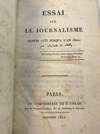 Delisle de Sales - Essai sur le journalisme depuis 1735