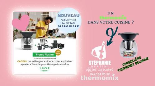 Thermomix TM6 Liège - Promo 05/25 -  807 EUR DE CADEAUX, Elektronische apparatuur, Overige elektronische apparatuur, Verzenden