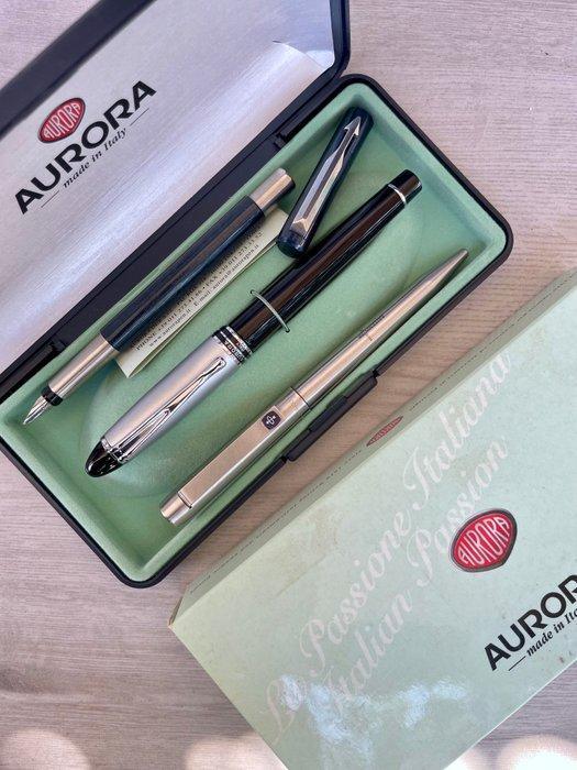 Aurora - Ipsilon roller + Parker Vector fountain pen +Parker, Verzamelen, Pennenverzamelingen