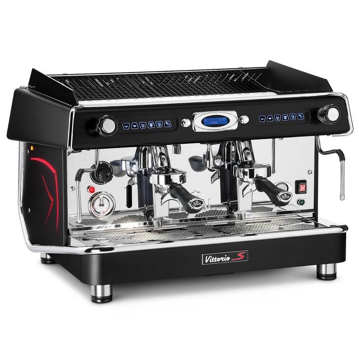 Espressomachine | VITTORIO S | Zwart | Automatisch | 2, Articles professionnels, Horeca | Équipement de cuisine, Envoi