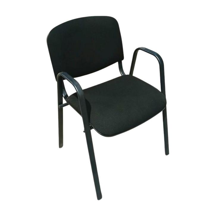 Vergaderstoel met armleuningen – Zwart Gebruikt, Articles professionnels, Aménagement de Bureau & Magasin | Mobilier de bureau & Aménagement