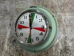 Wandklok - Citizen Industrieel design Emaille, Glas -