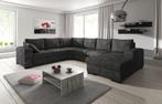 Hoekbank - Antraciet - Rechts - Links Met lounge | 326x261, Huis en Inrichting, Verzenden, Nieuw