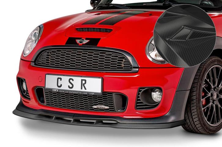 Cup spoilerlip met ABE voor Mini R56 John Cooper Works CSR-C, Auto-onderdelen, Carrosserie, Nieuw, Verzenden