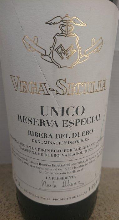 Vega Sicilia, Único, 2015 Release (1994, 1996 & 2000, Verzamelen, Wijnen
