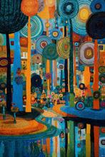 Felix van Horst - Whirling Woods (XXL), Antiquités & Art