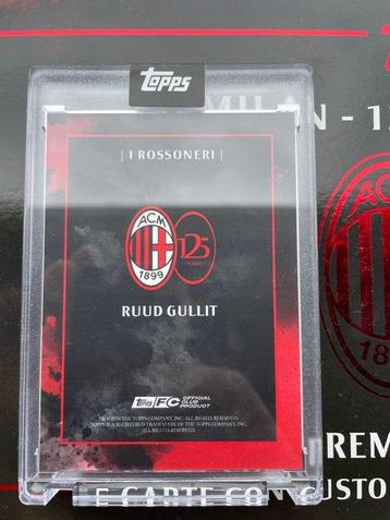2024/25 Topps 125th Anniversary AC Milan Ruud Gullit