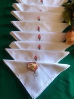 Serviette de table (21) - 39 cm - 39 cm, Antiquités & Art