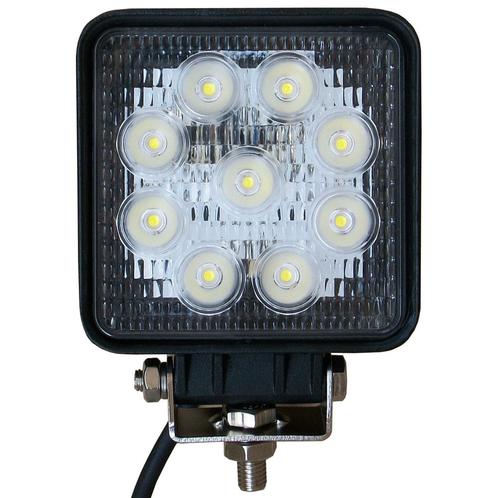LED werklamp vierkant 27 watt breedstraler met 2 meter kabel, Auto-onderdelen, Verlichting, Nieuw, Ophalen of Verzenden