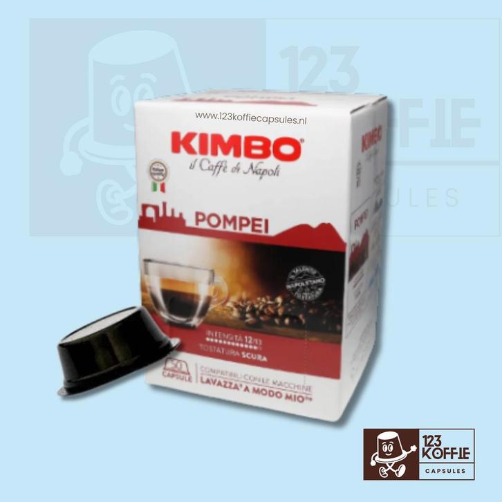 Kimbo Pompei capsules A Modo Mio 50 stuks – Italiaanse, Electroménager, Accessoires de machine à café, Envoi