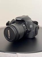 Canon EOS 600D # EF-S 18-55 mm - Appareil photo numérique, Audio, Tv en Foto, Nieuw
