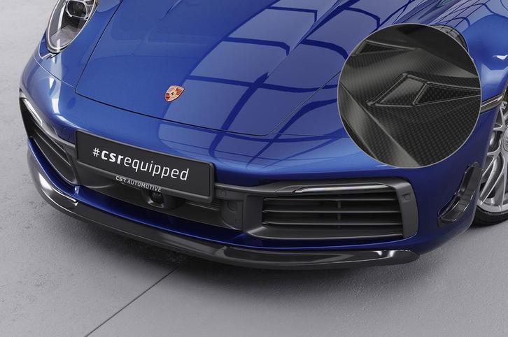Cupspoilerlip met ABE voor Porsche 911/992 CSL461-C, Auto-onderdelen, Carrosserie, Nieuw, Verzenden