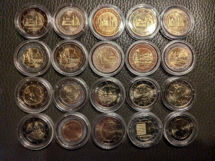 Europa. 2 Euro 2013/2014 (20 stuks) (Zonder Minimumprijs), Postzegels en Munten, Munten | Europa | Euromunten