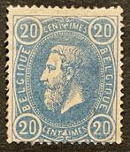 België 1870 - Beeltenis Leopold II 20c PRUISISCH Blauw -