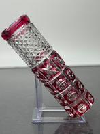 Vaas - Kristal - Vaas kristal Overlay, Antiek en Kunst