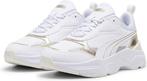 PUMA Cassia Metallic Shine Dames Sneakers - PUMA White-PU..., Kleding | Dames, Nieuw, Verzenden